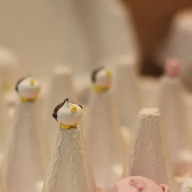 Ceramic Penguin | Handmade Desktop Decoration - PetCeramicArt