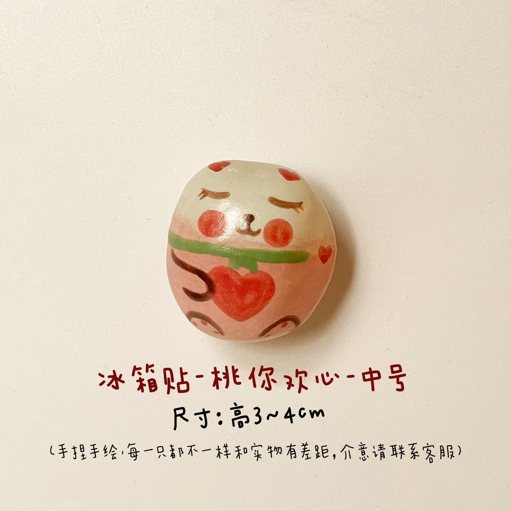 Ceramic Refrigerator Magnets | Handmade Gifts - PetCeramicArt