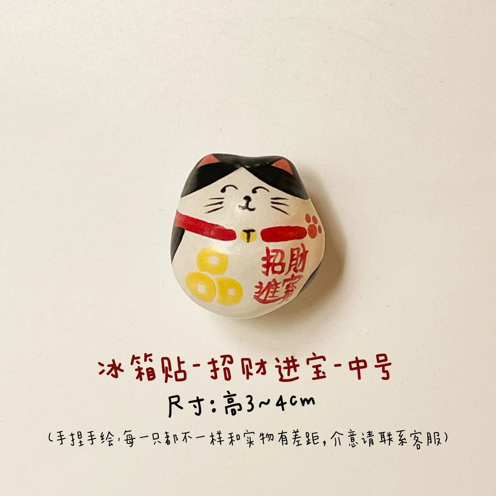 Ceramic Refrigerator Magnets | Handmade Gifts - PetCeramicArt