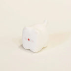 Ceramic cat figurine | Handmade animal ornament - PetCeramicArt