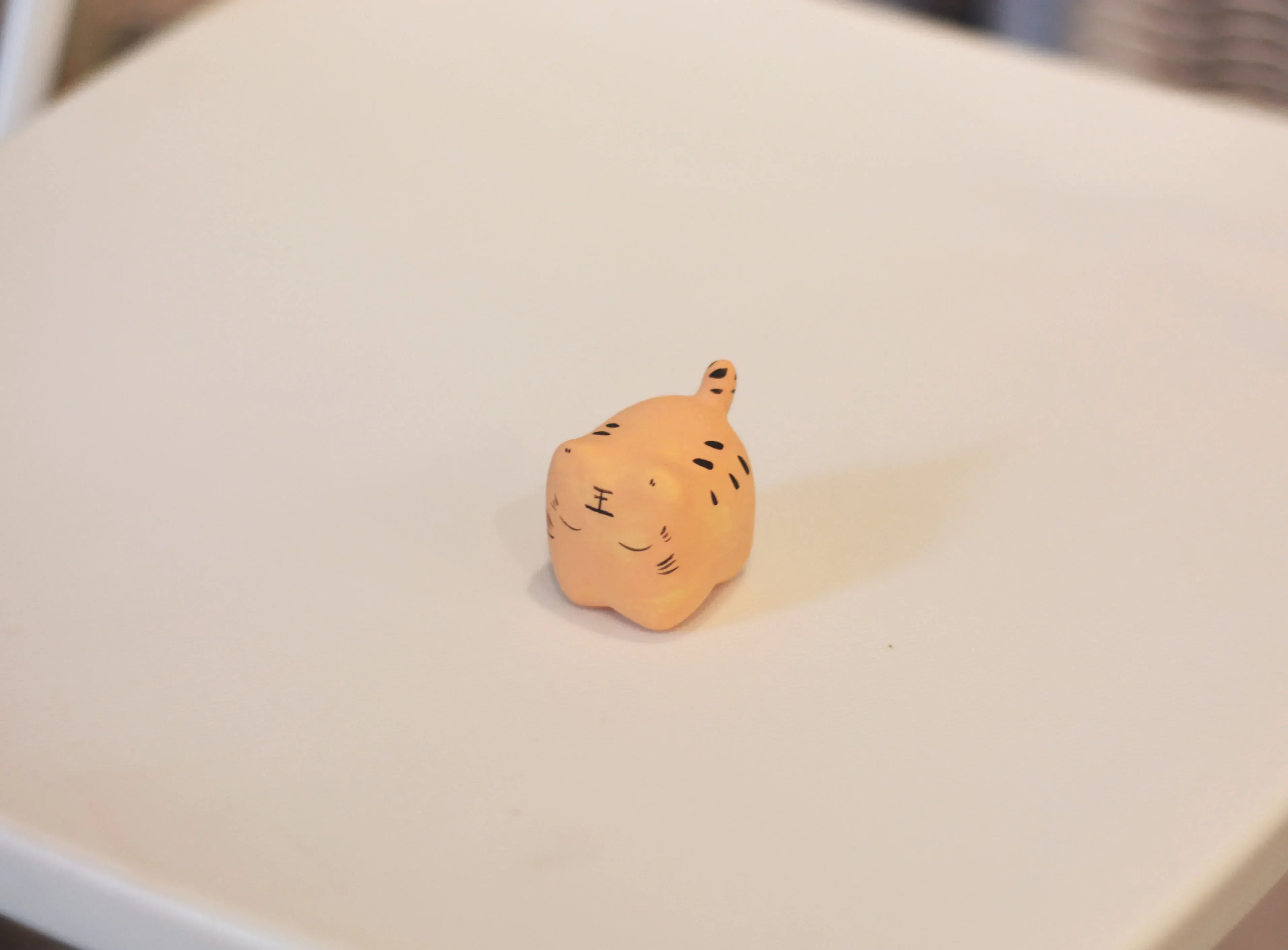 Ceramic Tiger Figurine | Cute Handmade Gift - PetCeramicArt