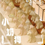 Sitting dog | Handmade ceramic - PetCeramicArt