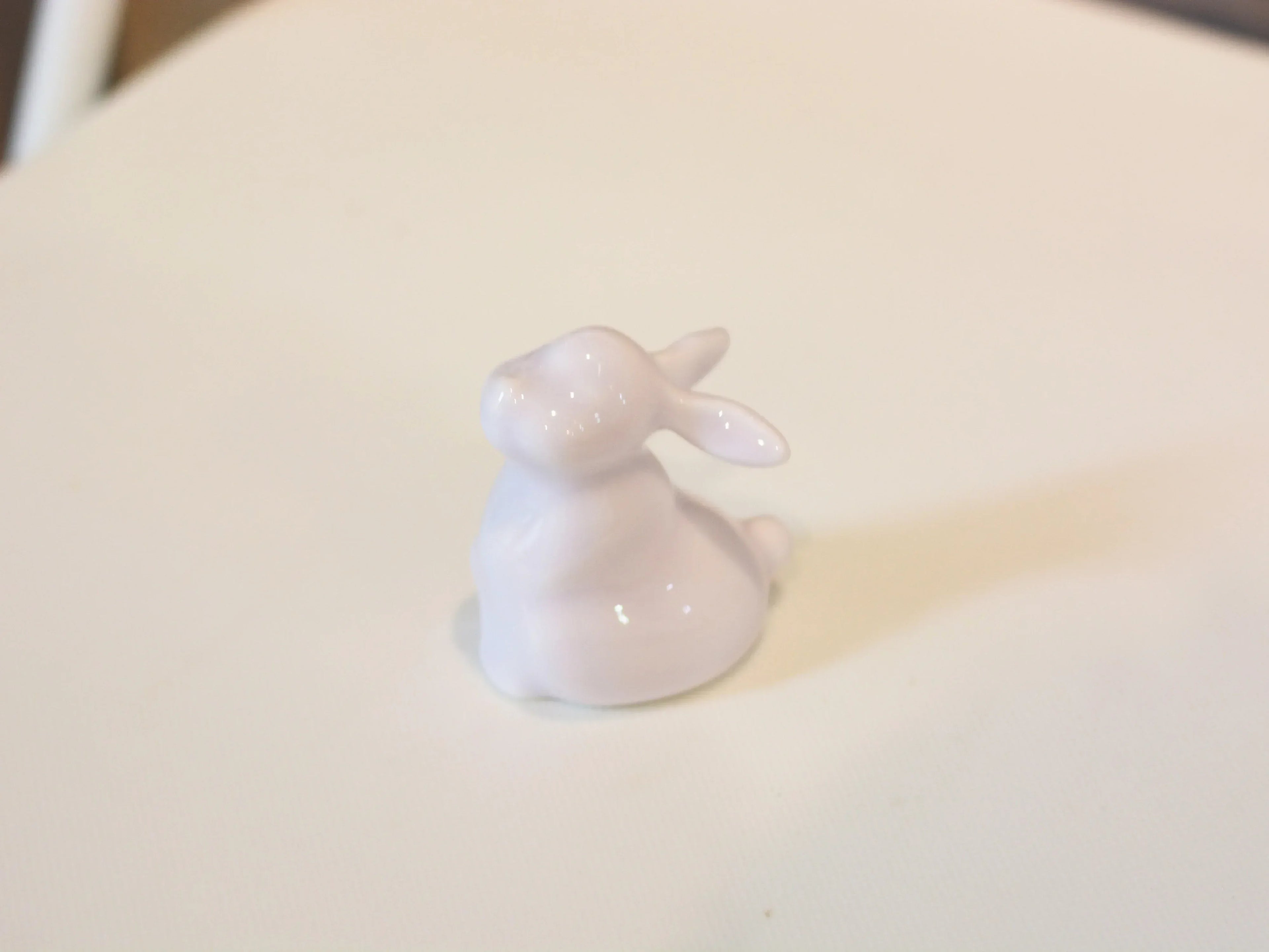 Jade Rabbit Ceramic Ornament | Desktop Decoration - PetCeramicArt