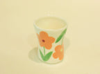 Handmade ceramic teacup | Hand-painted floral pattern. - PetCeramicArt