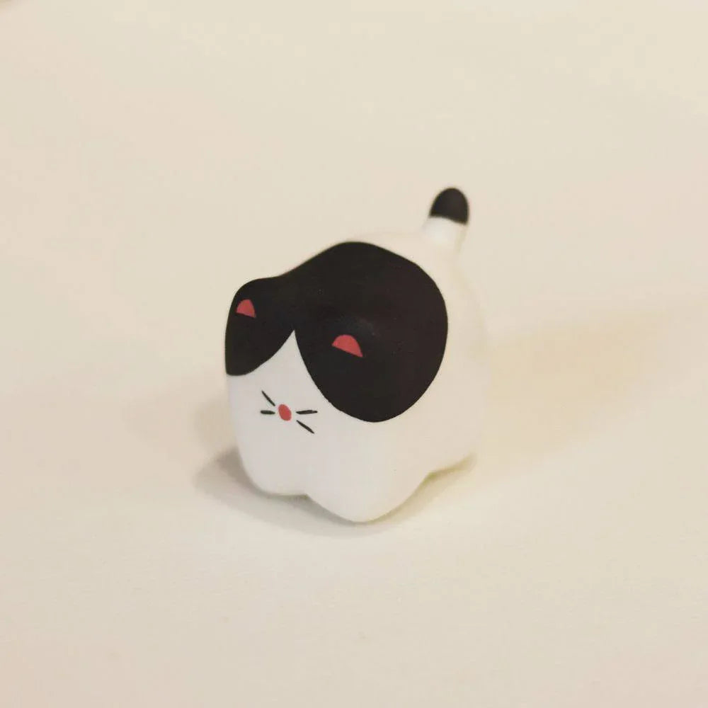 Ceramic cat figurine | Handmade animal ornament - PetCeramicArt