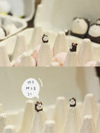 Husky ceramic figurine | Handmade gift - PetCeramicArt