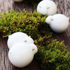 Ceramic sheep figurine | Cute mascot doll - PetCeramicArt