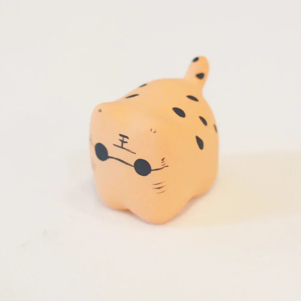 Ceramic Tiger Figurine | Cute Handmade Gift - PetCeramicArt
