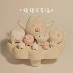 Pig figurines | Cute pig plush toys - PetCeramicArt