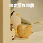 Ceramic chick figurine | Clay doll - PetCeramicArt