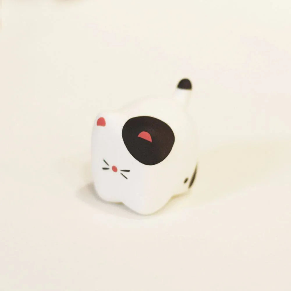 Ceramic cat figurine | Handmade animal ornament - PetCeramicArt