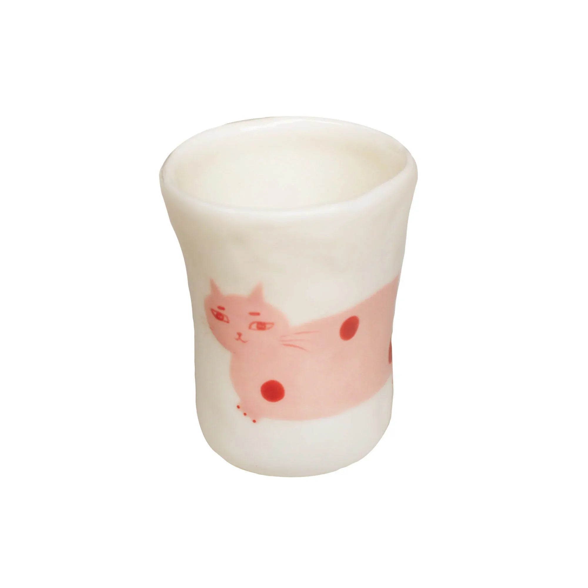 Ceramic hand-held cup | Dachshund mini cup - PetCeramicArt