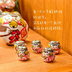 Lucky cat ceramic ornament - PetCeramicArt