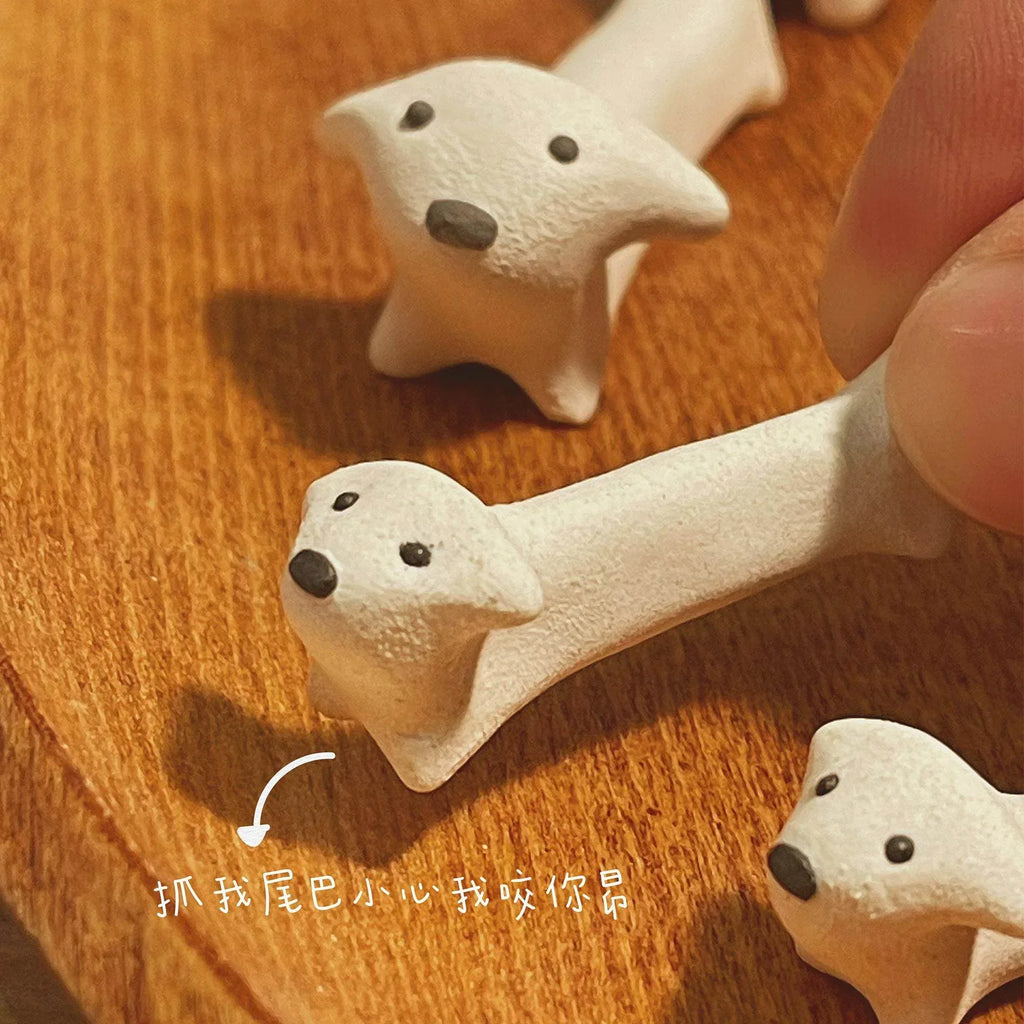 Dachshund ceramic ornament - PetCeramicArt