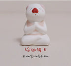 Ceramic Yoga Pig | Healing Toy - PetCeramicArt