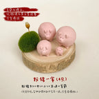 Ceramic pig figurine | Handmade doll - PetCeramicArt