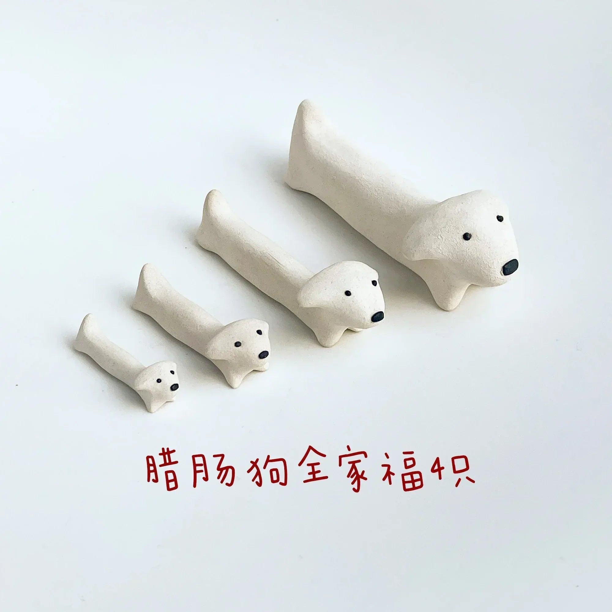 Dachshund ceramic ornament - PetCeramicArt