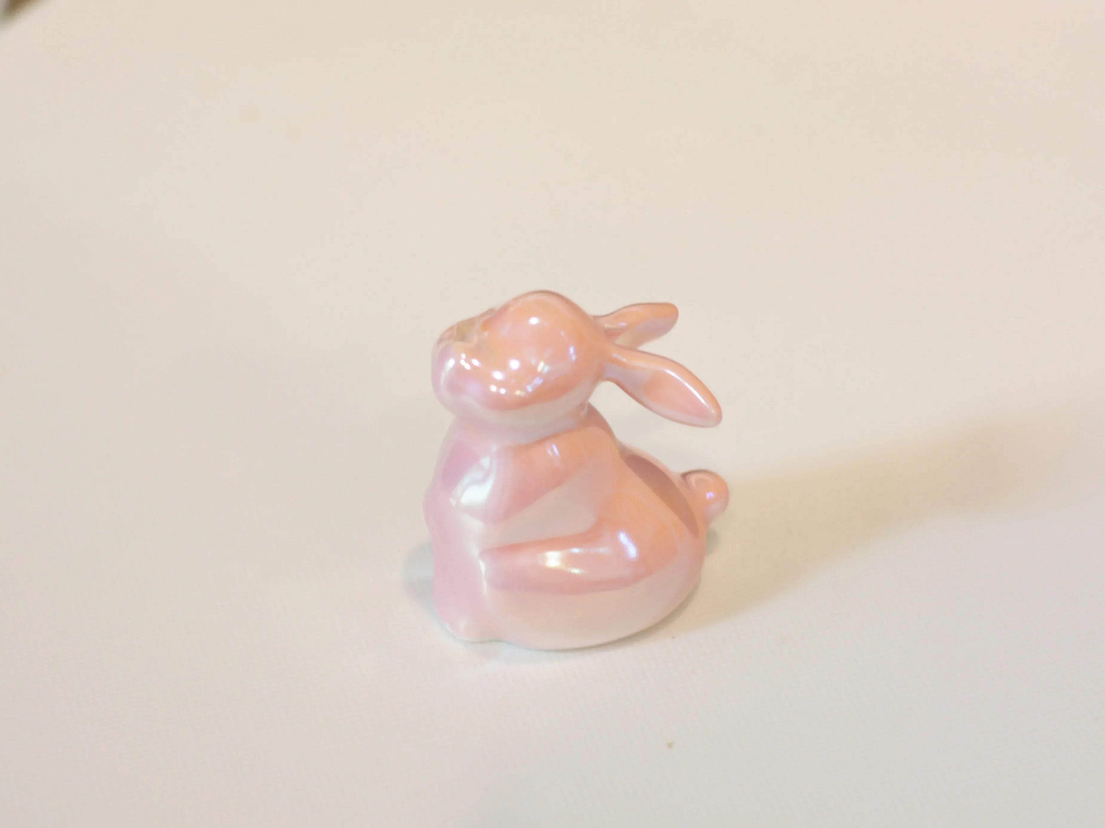 Jade Rabbit Ceramic Ornament | Desktop Decoration - PetCeramicArt