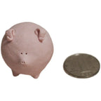 Ceramic pig figurine | Handmade doll - PetCeramicArt