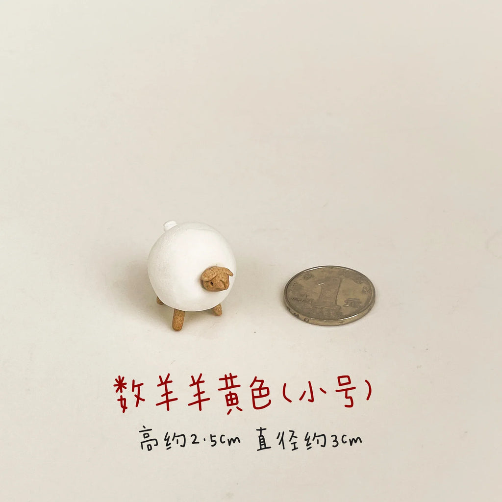 Ceramic ornaments | Cute sheep gifts - PetCeramicArt