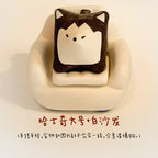 Miniature Ceramic Sofa | Handmade Ceramic Model - PetCeramicArt