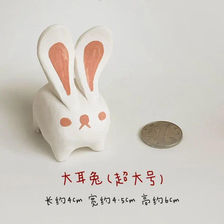 Ceramic ornaments | Rabbit incense holder - PetCeramicArt