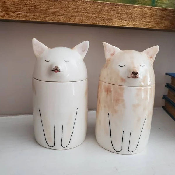 Dog Urn/Jar/Ornaments