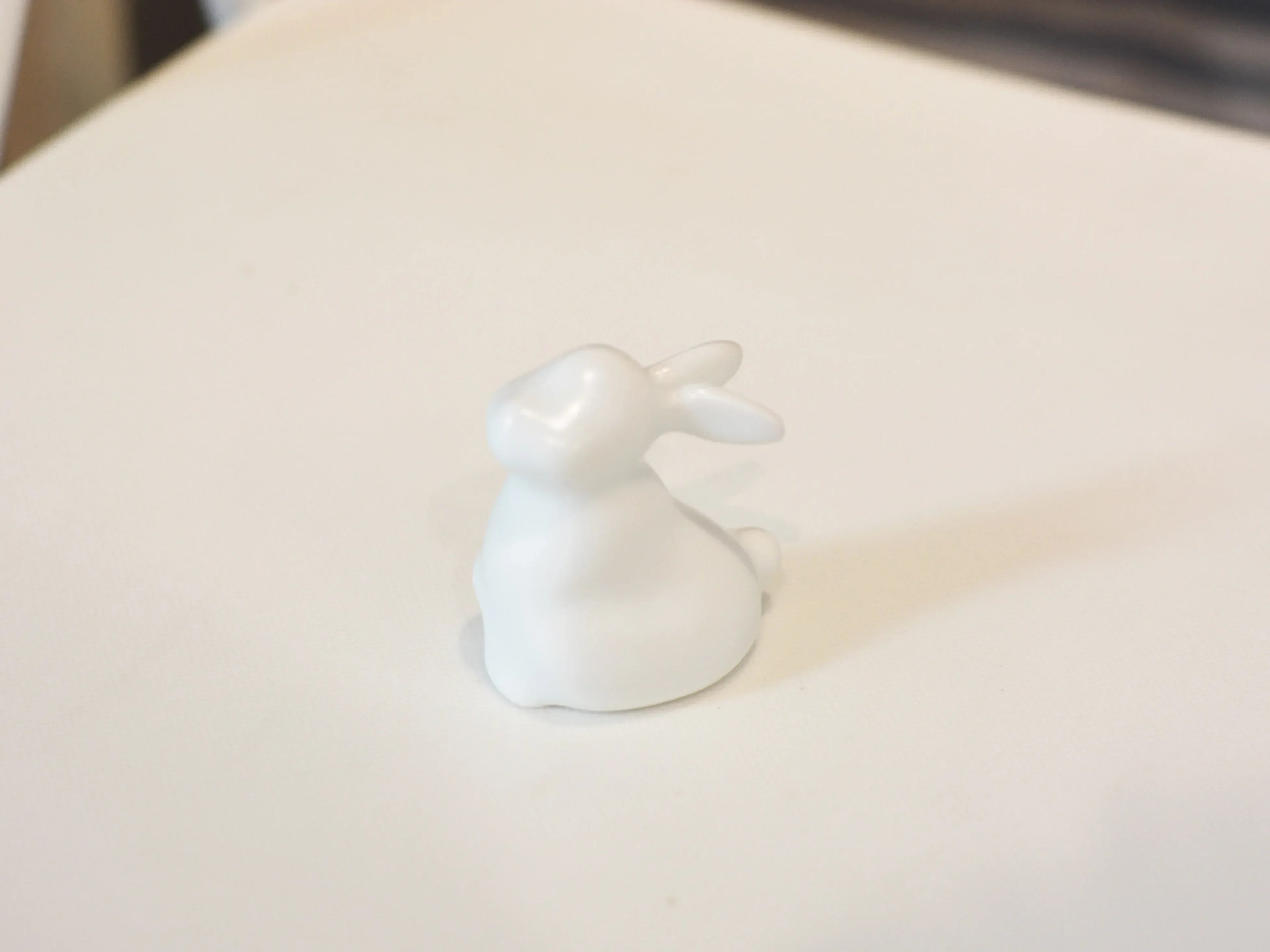 Jade Rabbit Ceramic Ornament | Desktop Decoration - PetCeramicArt