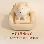 Miniature Ceramic Sofa | Handmade Ceramic Model - PetCeramicArt