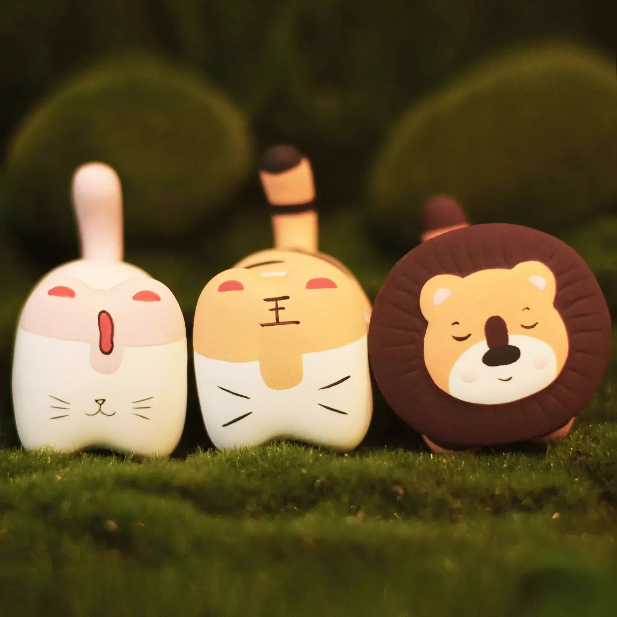 CCeramic figurines | Lions and tigers - PetCeramicArt