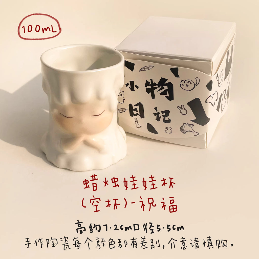 Ceramic aromatherapy cup | Souvenir gift - PetCeramicArt