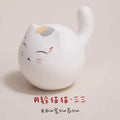 Round cat figurine - PetCeramicArt