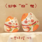 Lucky cat ceramic ornament - PetCeramicArt
