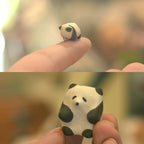 Panda ceramic ornament - PetCeramicArt