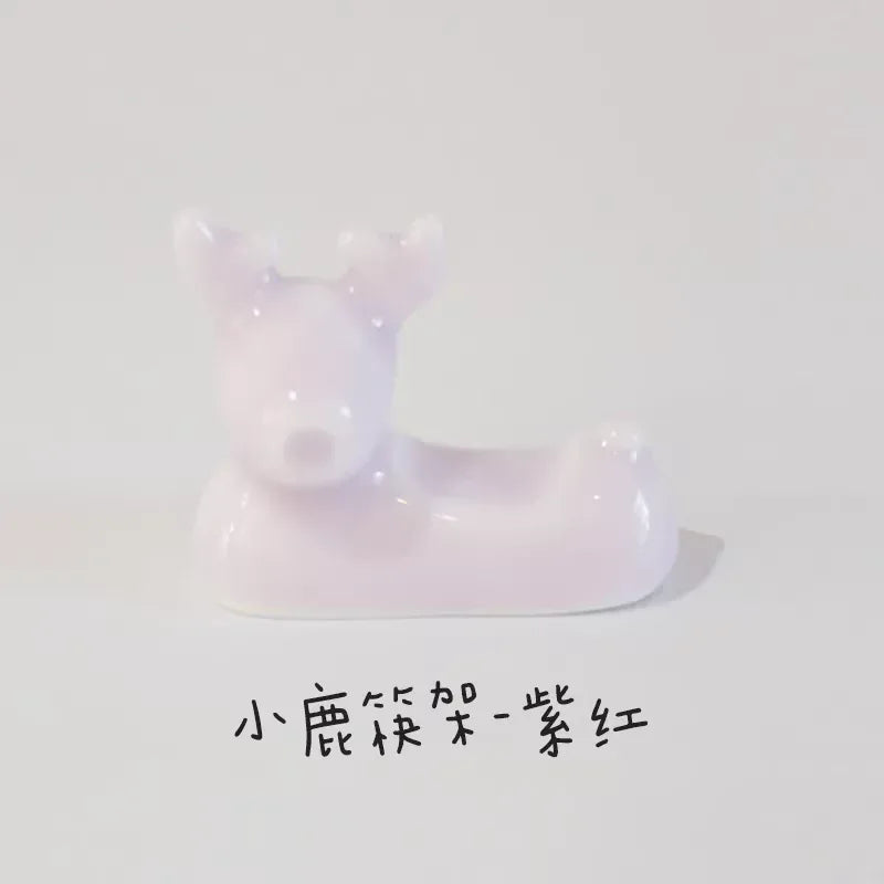 Oshika porcelain scepter rack - PetCeramicArt