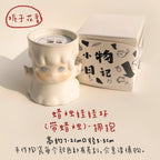 Ceramic aromatherapy cup | Souvenir gift - PetCeramicArt