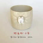 Ceramic coffee cup | Cute magnetic design - PetCeramicArt