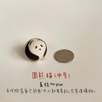 Panda ceramic ornament - PetCeramicArt