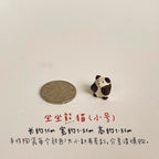 Panda ceramic ornament - PetCeramicArt