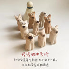 Strange dog ceramic ornament - PetCeramicArt