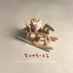 Shiba Inu ceramic ornament - PetCeramicArt