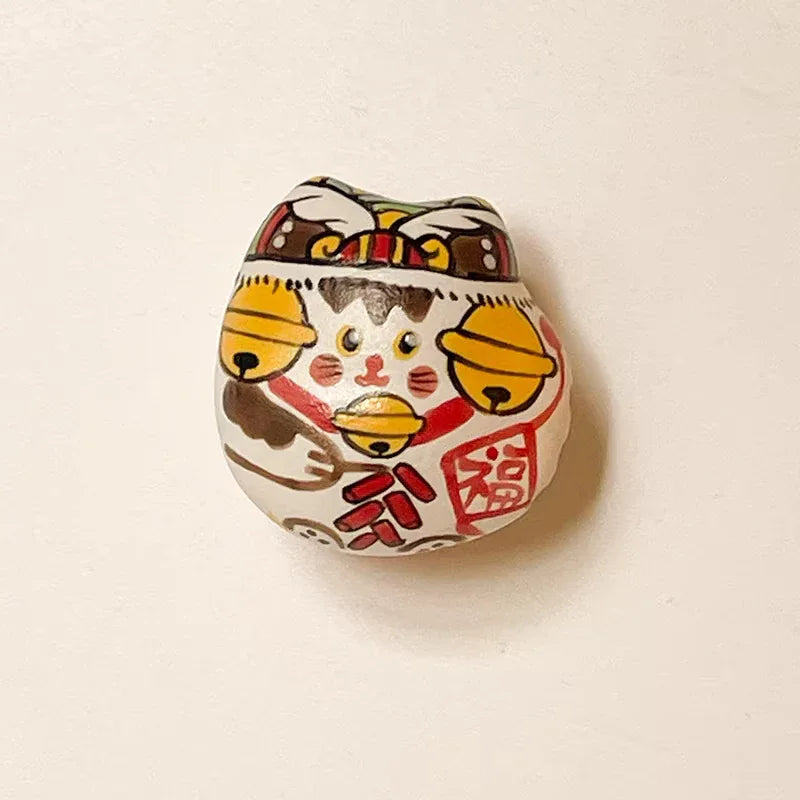 Lucky cat ceramic ornament - PetCeramicArt