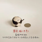 Panda ceramic ornament - PetCeramicArt
